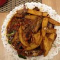 Cooksnap Pok Li semasa beliau membuat Ikan Sardin Daun Limau Purut.