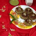 Mrinalini Sinha का कुकस्नैप जब उन्होंने मूंग स्प्राउड हार्ट कबाब(Moong sproutsed heart shape chilla recipe in Hindi) बनाया था।
