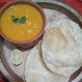 Pradnya Khadpekar's cooksnap of when they made Chole Bhature.