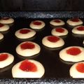El cooksnap de Guadalupe Rodríguez cuando hizo Pepas de mermelada de frutilla 💙.