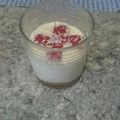 El cooksnap de Santi Moreno cuando hizo Mousse de chocolate blanco con frutos rojos.