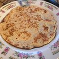 El cooksnap de Valentina Luciarte cuando hizo Pancake de avena y banana.