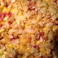 Randy Bartholow's cooksnap of when they made hearty ham casserole.