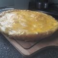 El cooksnap de Natalia Da Rosa cuando hizo Torta de fiambre con masa hojaldrada.