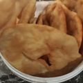 El cooksnap de Laly Marchal cuando hizo Tortas fritas ideales para los días de lluvia con el mate 😋😍🤗.