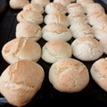 El cooksnap de Carina Mendoza cuando hizo Chipa (pancitos de queso) Paraguaya a la is-may.