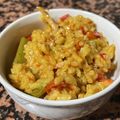 El cooksnap de Luis Miquel cuando hizo Arroz caldoso de la montaña.