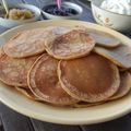 El cooksnap de Cuqui Bastida cuando hizo Keto-Panqueques de Almendra y Coco con Yogur y Arándanos.