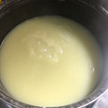 El cooksnap de Maricarmen Meza cuando hizo Crema de Chayote.