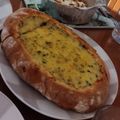 El cooksnap de Esther Alonso cuando hizo Pan relleno.
