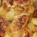 El cooksnap de Susy cuando hizo Contramuslos de pollo con vino al horno.
