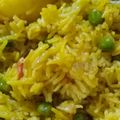Mamta Shahu का कुकस्नैप जब उन्होंने मटर पुलाव(Matar pulao recipe in Hindi) बनाया था।