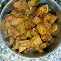 Lata pal का कुकस्नैप जब उन्होंने आलू गोभी की सब्जी(gobhi aloo ki sabzi recipe in hindi) बनाया था।