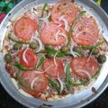 El cooksnap de Beatriz Gonzalez cuando hizo Pizza casera.