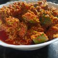 Alka Bhandari's cooksnap of when they made Raw Mango Gumberry Pickle - Gunda Keri Athanu - (Gujarati Style).