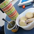 El cooksnap de Eiimy Larrosa cuando hizo Alfajor de Maicena.
