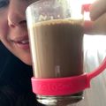El cooksnap de CYNTHIA ARAVENA cuando hizo Mockachino casero.