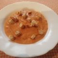 El cooksnap de Antonia García Fernández cuando hizo Crema caliente de tomate y alubias blancas.