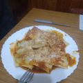 El cooksnap de Yamila Fernandez cuando hizo Raviolones de espinaca.