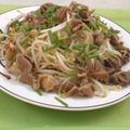 Cooksnap của Bích Hòa khi họ làm theo món Lòng gà xào giá