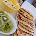 El cooksnap de Esther Cancelas Otero cuando hizo Tortitas americanas o pancakes.