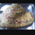 Rakhi Gupta का कुकस्नैप जब उन्होंने लेफ्टोवर दाल पराठा(leftover dal paratha recipe in hindi) बनाया था।