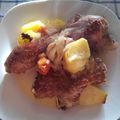 El cooksnap de dulceriamarian cuando hizo Cordero al horno con patatas.