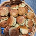 Mária Fazekas Cooksnap-ja, amikor elkészítette a(z) Medvehagymás pogácsa receptet.