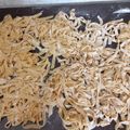 El cooksnap de Sabri Dualde cuando hizo Fideos Caseros al huevo con carne estofada.