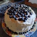 El cooksnap de Maria Paz Dominguez/ @pacitamama en instagram cuando hizo Torta de merengues frambuesas.