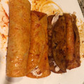 El cooksnap de Ely Varela Trevilla cuando hizo Tacos Rojos (tacos potosinos o tacos camila).