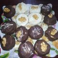 El cooksnap de Emilce Gonz cuando hizo Alfajores de nuez y chocolate blanco.