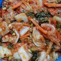 Cooksnap Nurul semasa beliau membuat Kimchi.