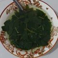 Cooksnap của Cau Hai khi họ làm theo món Canh rau mùng tơi