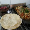 El cooksnap de María Amelia cuando hizo Tortillas Mexicanas.