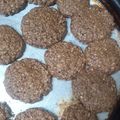 El cooksnap de Azu cuando hizo Galletitas de avena🍪 SIN banana, SIN manteca. Bien crujientes y sabrosas 😋.