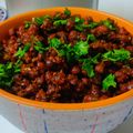 Veena Chopra का कुकस्नैप जब उन्होंने मसाला चना(masala chana recipe in hindi) बनाया था।