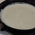 El cooksnap de melody -Kun cuando hizo Salsa blanca fácil.