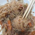 Mona's cooksnap of when they made Pancit.