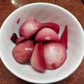 Reena Jindal's cooksnap of when they made Vinegar onion sirke wale pyaz.
