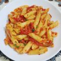 Cooksnap dari Heti untuk resep Penne all'arrabbiata (Pasta Bentuk Pena dengan Saus Tomat Pedas Khas Italia)