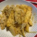 El cooksnap de Luis C. Candia cuando hizo Pollo al horno tipo hindú con papas y boniatos.