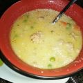El cooksnap de Zaida TC @alquimiasfood cuando hizo Sopa con albondiguillas.