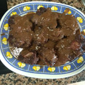 El cooksnap de Paz cuando hizo Rabo de Toro estofado.
