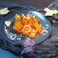 il Anna Vella quando ha preparato Tebehi nay duba, zucca al pomodoro di Senait
