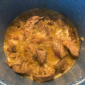 El cooksnap de Guillermo N cuando hizo Conejo al ajillo.