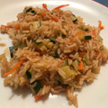 El cooksnap de Sandra JC cuando hizo Arroz salteado con verduras y salsa de soja.