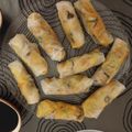 El cooksnap de Susana cuando hizo Rollitos de papel de arroz.