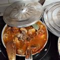 El cooksnap de raquelgtsv cuando hizo Conejo en salsa con majada de hígado.