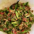 Cooksnap Ayda Zuhaida semasa beliau membuat Kacang botol tumis.